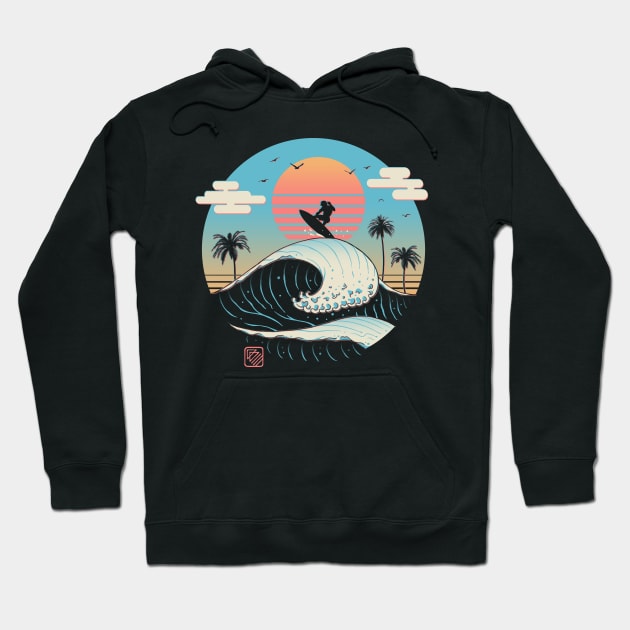 Summer Vibes Hoodie by Vincent Trinidad Art